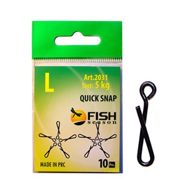 Застежка Quick, 11 мм, №L (5 кг), (упак. 10 шт)